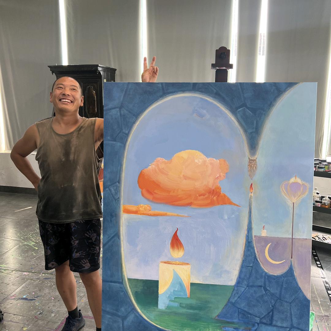 赵仕伟油画