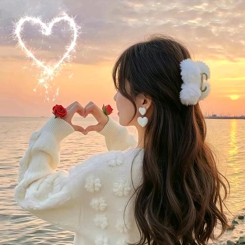 心若向阳，幸运长伴！🌞☀🌻🌹🍀