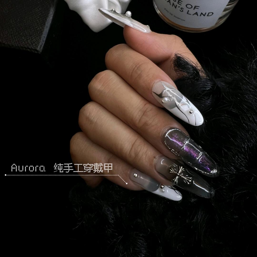 Aurora  纯手工穿戴甲