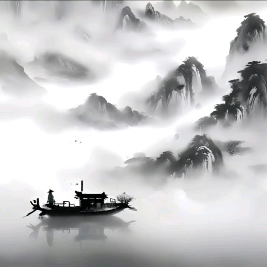 孤舟.