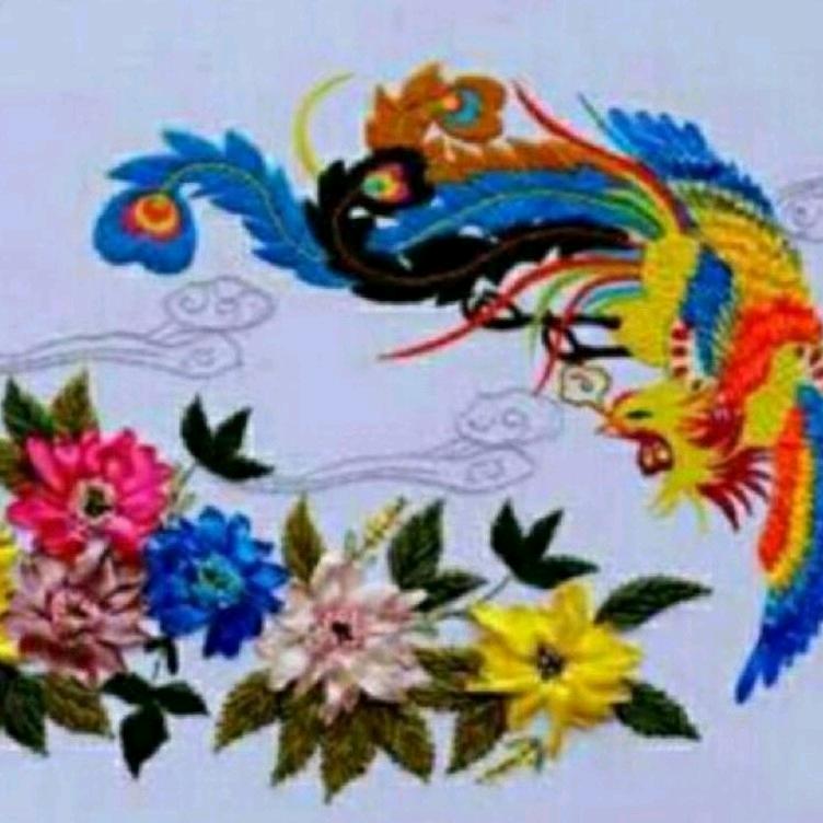 凤穿牡丹