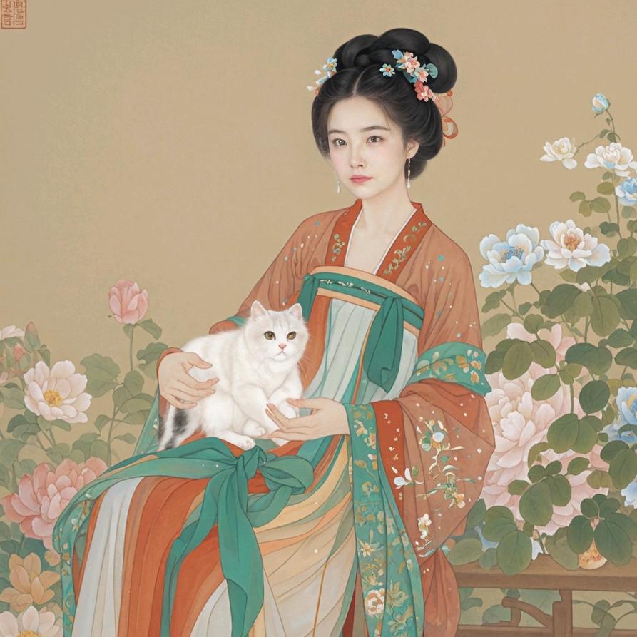 一只可爱的叮当毛🌸