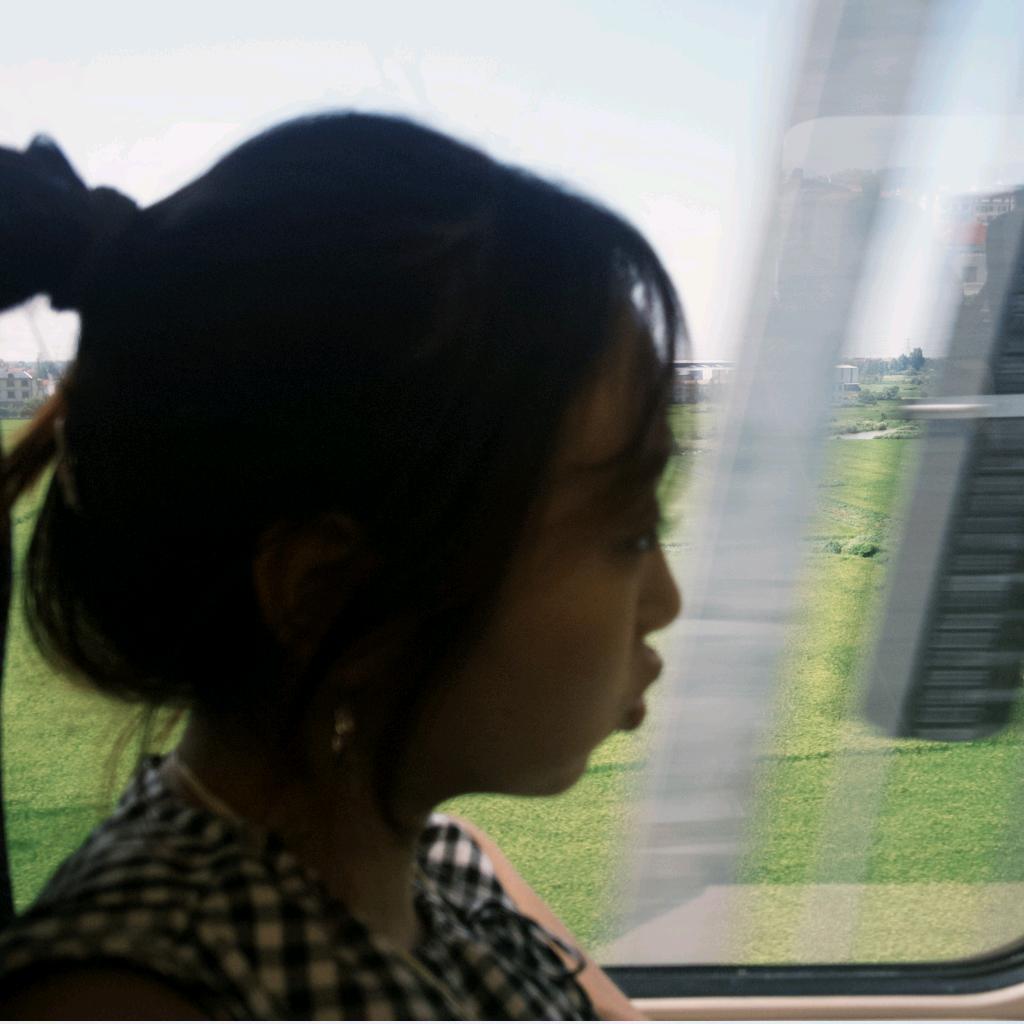 晚风吹行舟.