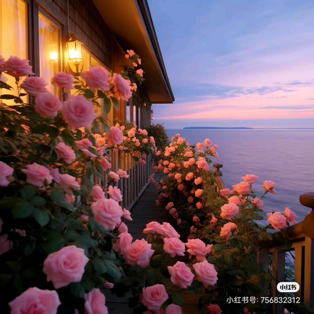 月光里的一抹彩