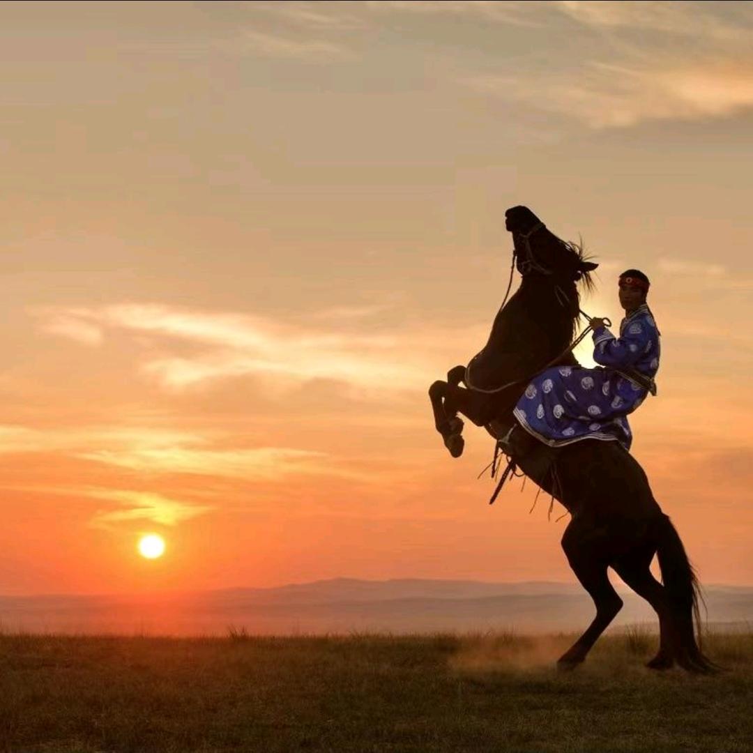 中俄边境190公里处天边草原马场