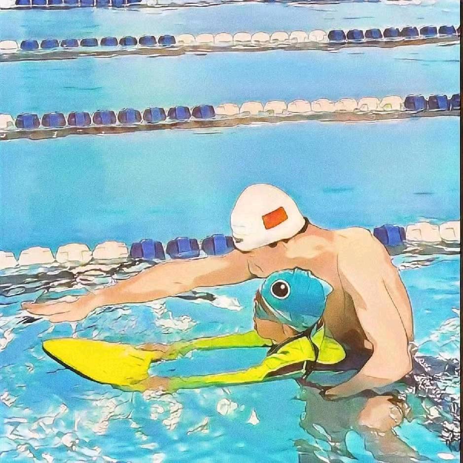 游泳教练耿教练