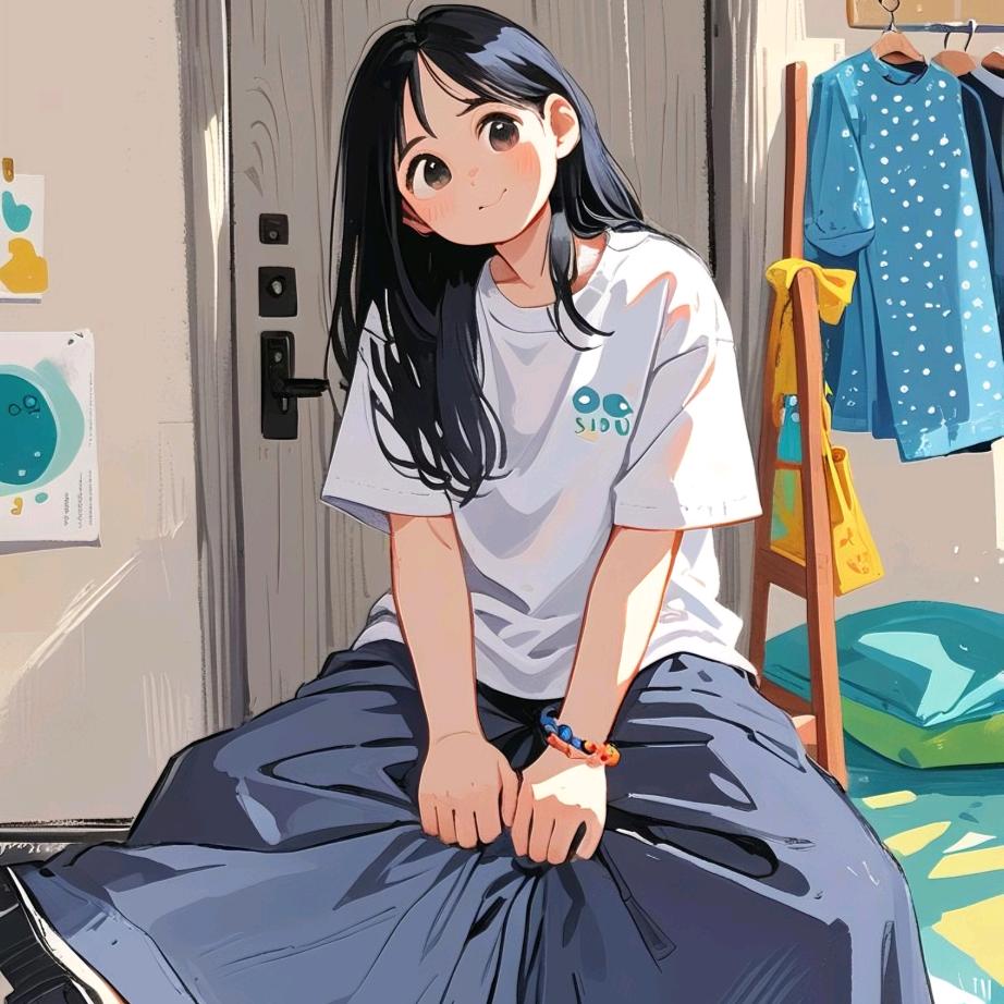 捡到贝壳了