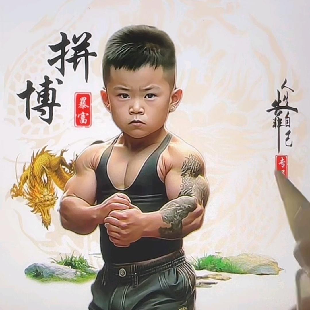 贪财好色浑身正气