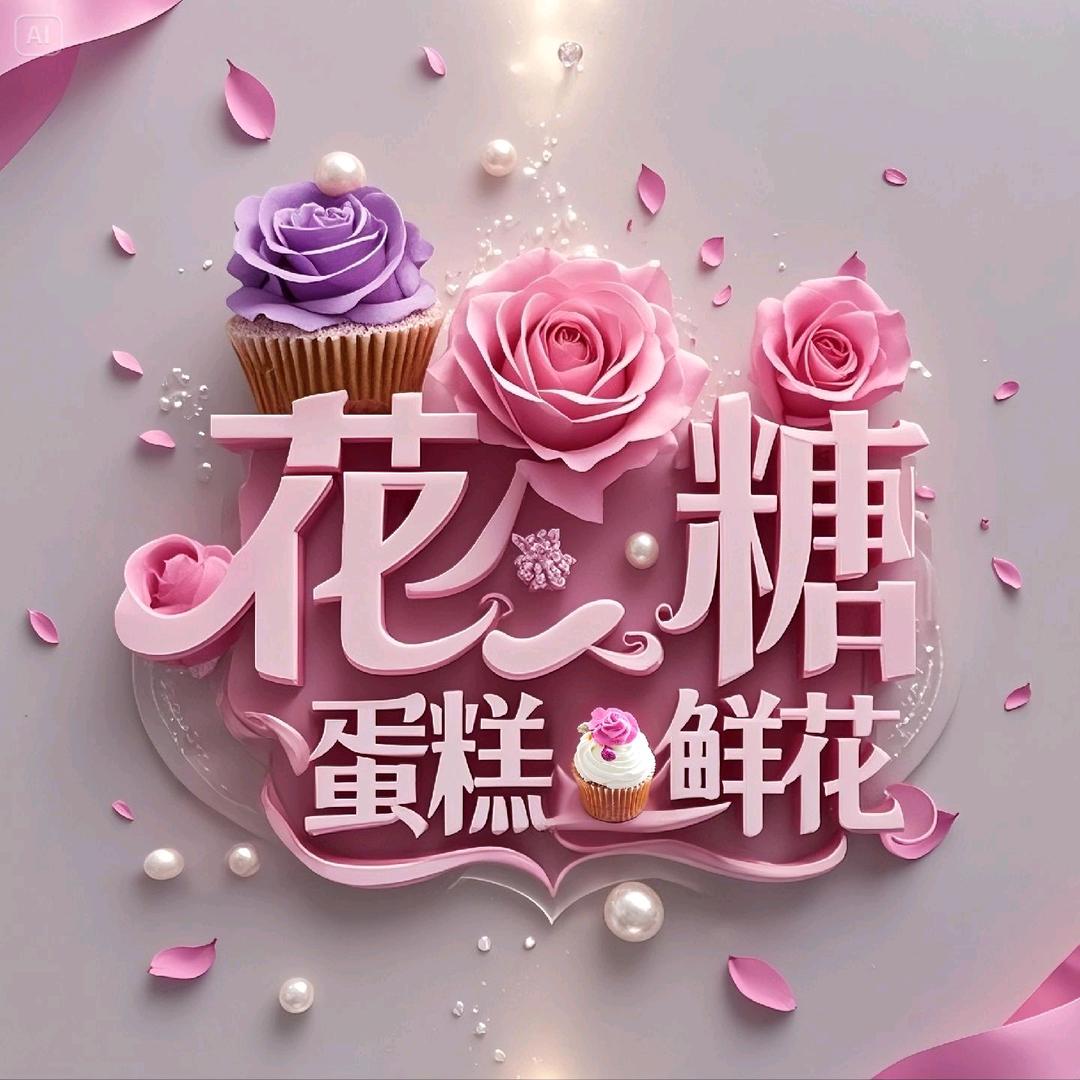 花糖蛋糕鲜花