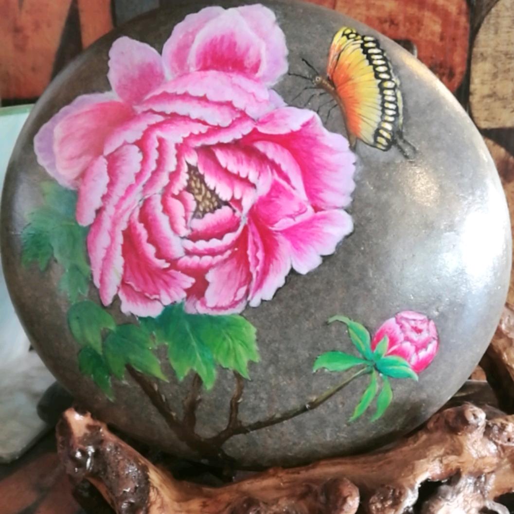 张海艳石画艺术(早上8点10分）