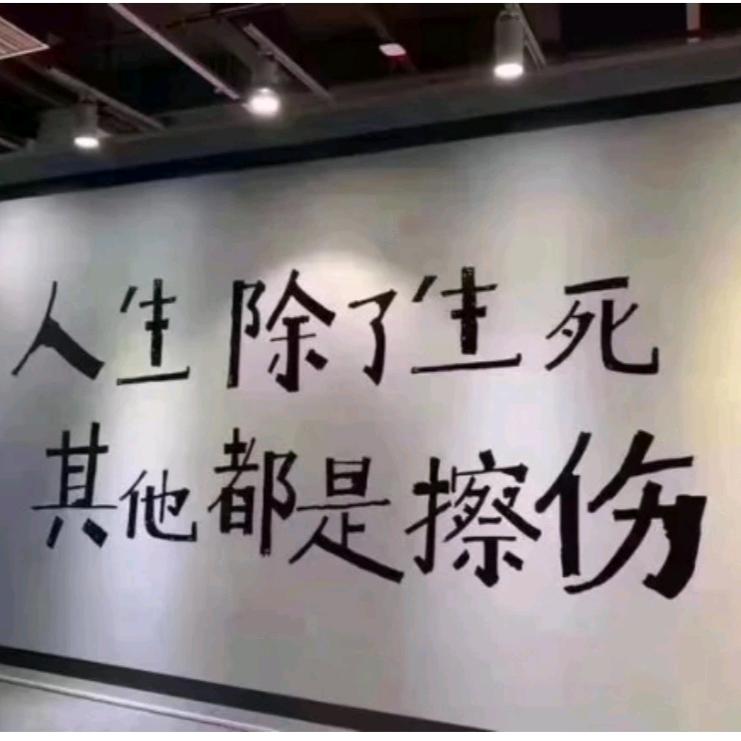 一半疯了，一半算了