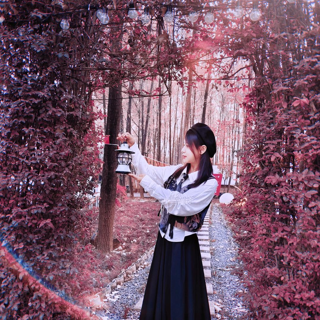 提灯女神JING带灯跑