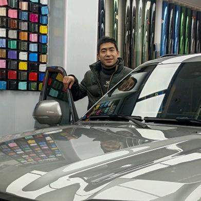 汽车贴膜港—360软包加工厂。杰哥