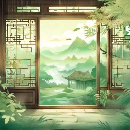 清朝下雨了