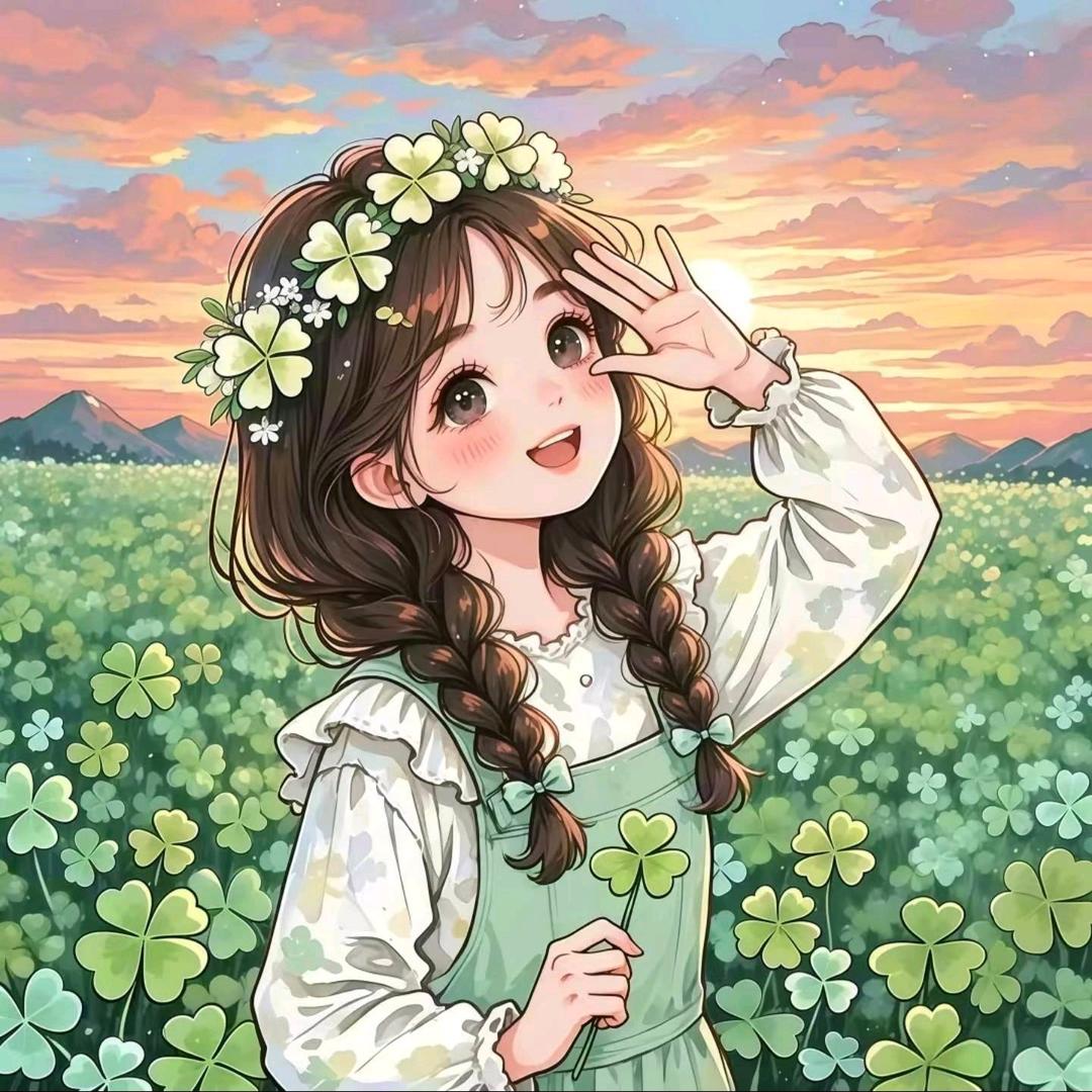 橘子味的晚霞