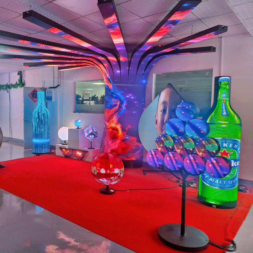 异形显示创意定制大屏