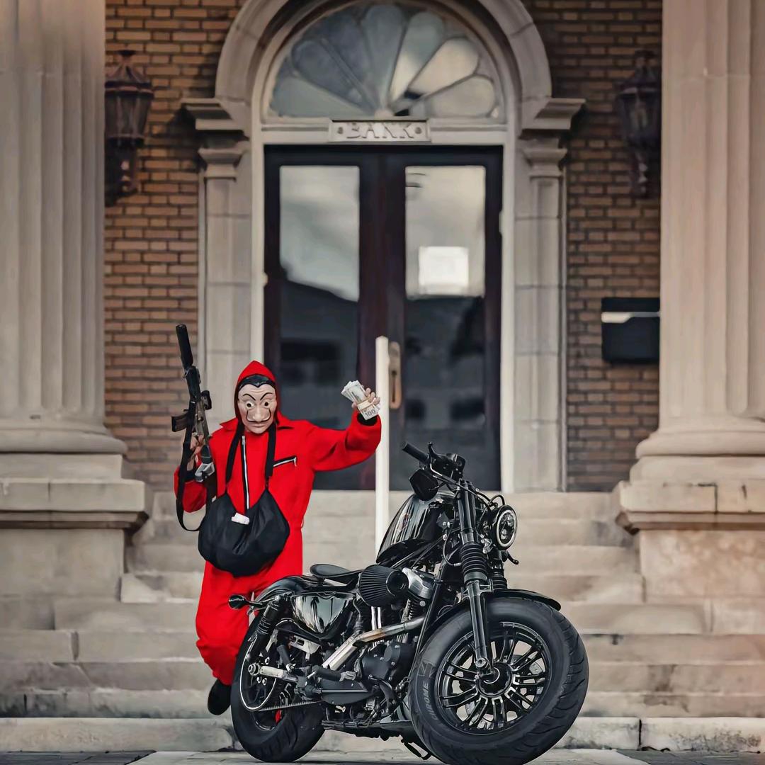 山下摩托捡趴活