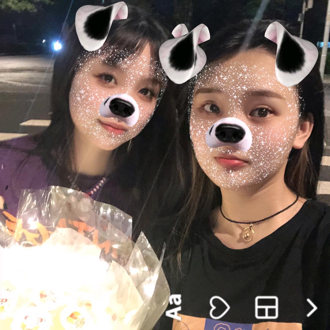 我们俩！