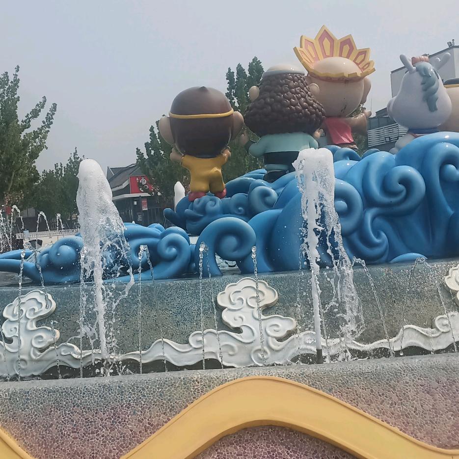 阳光竹影