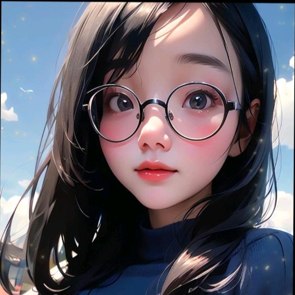 月下星空