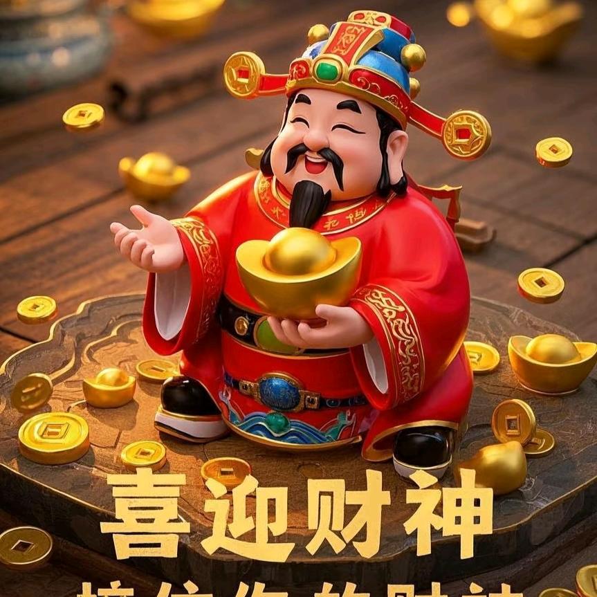 顺水顺风顺财神