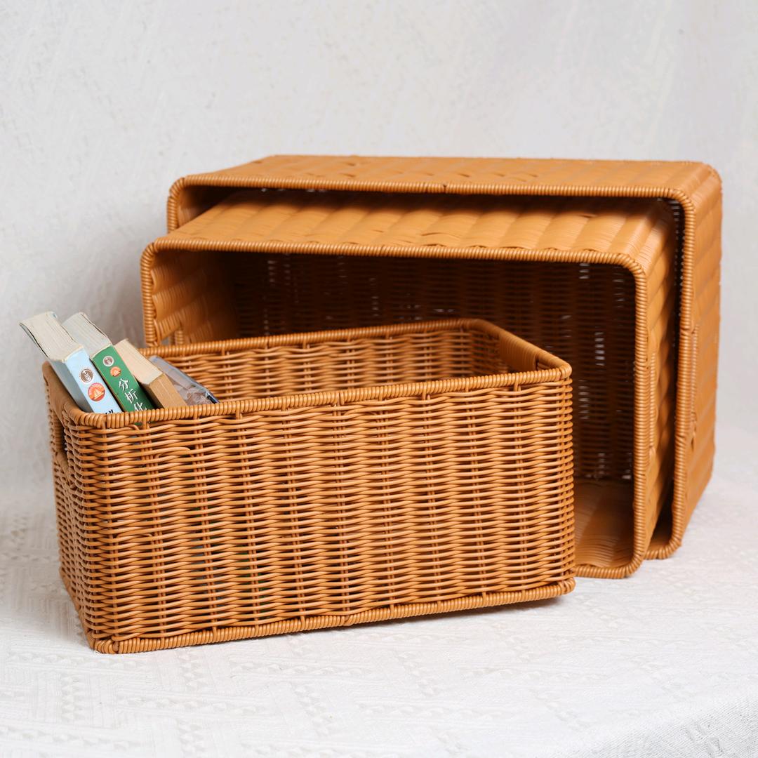 一家藤编工艺品店