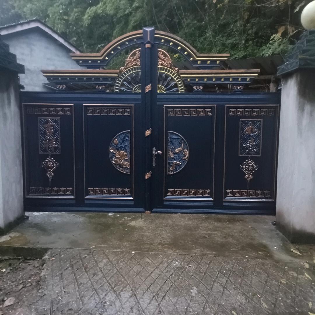 A重庆浩瀚辰晟铝艺栏杆欧式雨棚金属制作厂