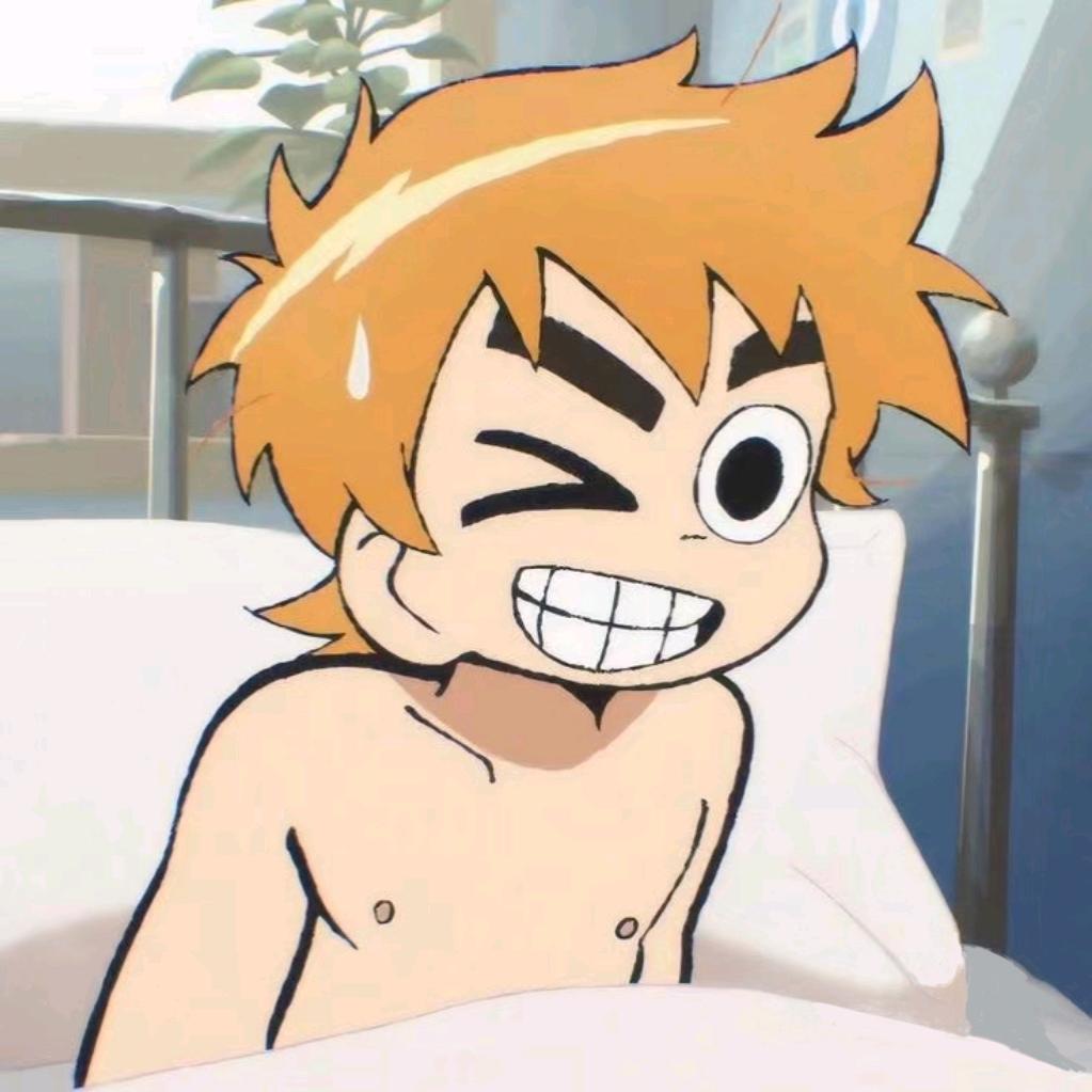 直毛卷男