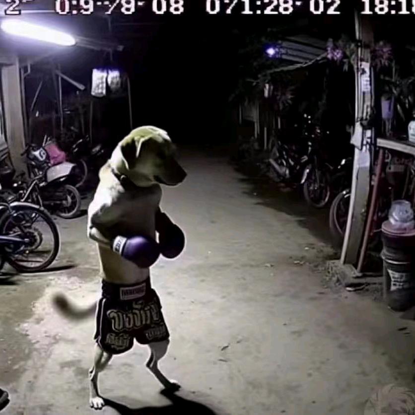 不要惹我，彭彭两拳。