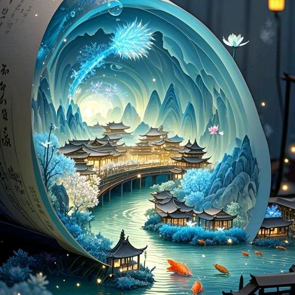 卷轴看世界