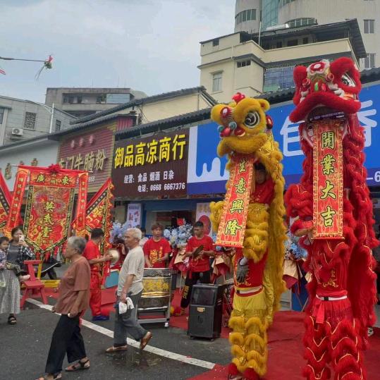 高州市英武堂龍狮团