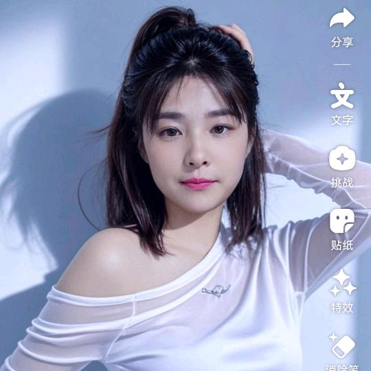 香香，爱笑