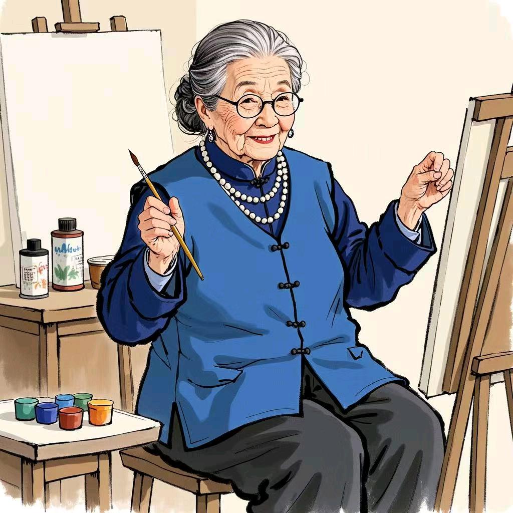 治愈系欧阳奶奶