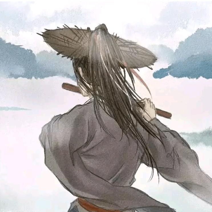 月下蓝衫君