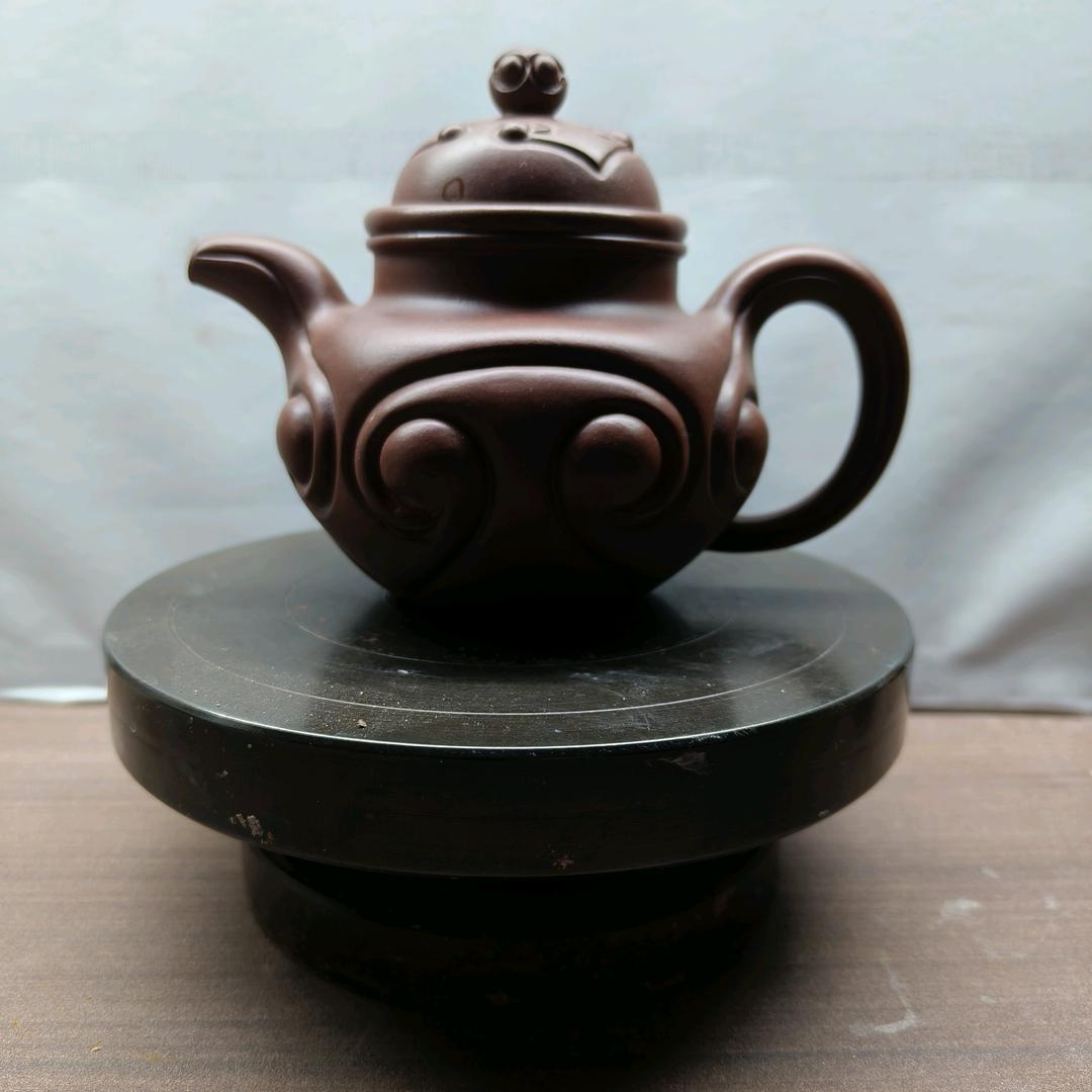 壶疯仔张来法直播亲手制做紫砂壶(自产自销