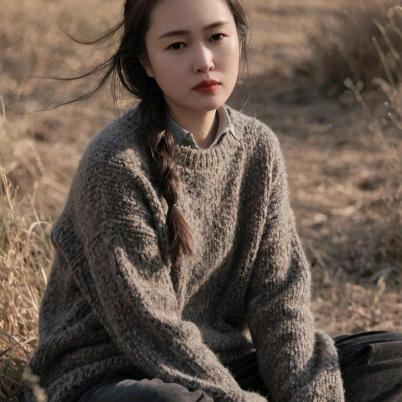 呆呆的傻女人