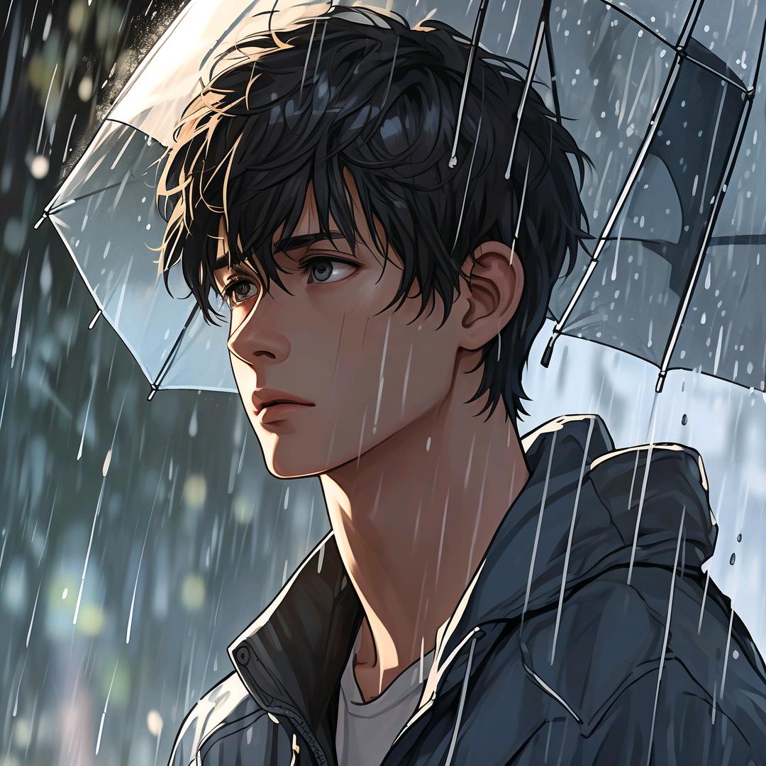 雨中漫步