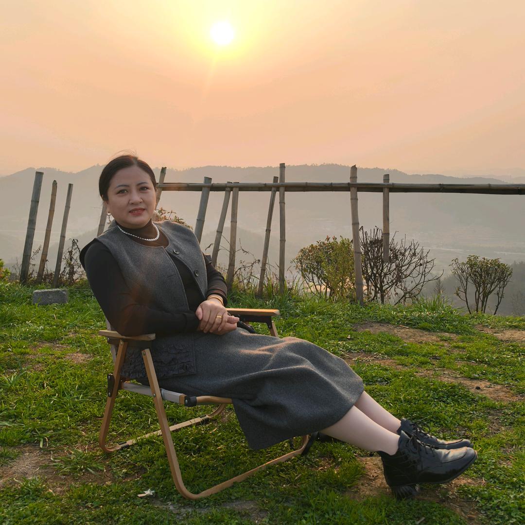 兰花微笑自然美