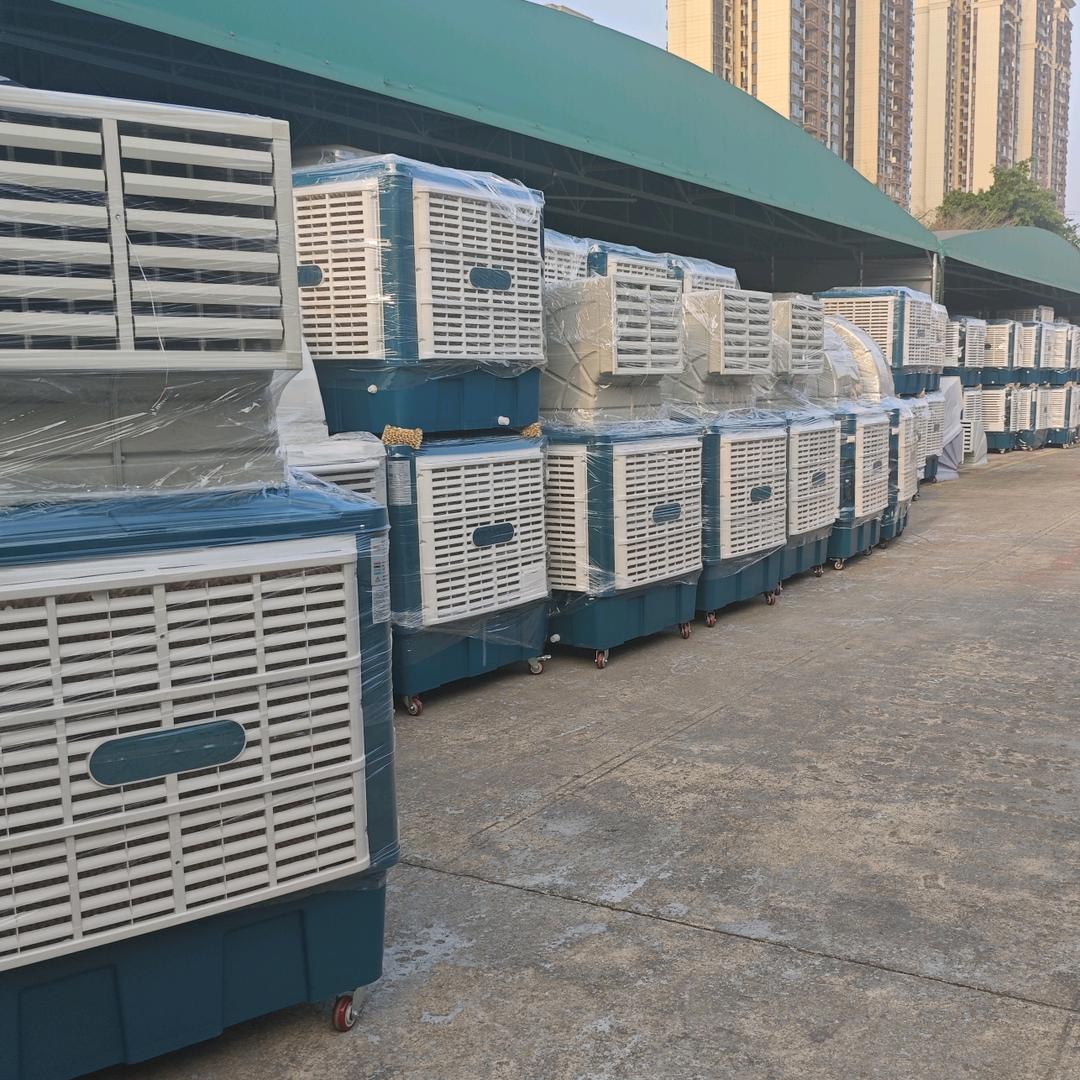 中山工业移动冷风机环保空调厂家 黄小姐