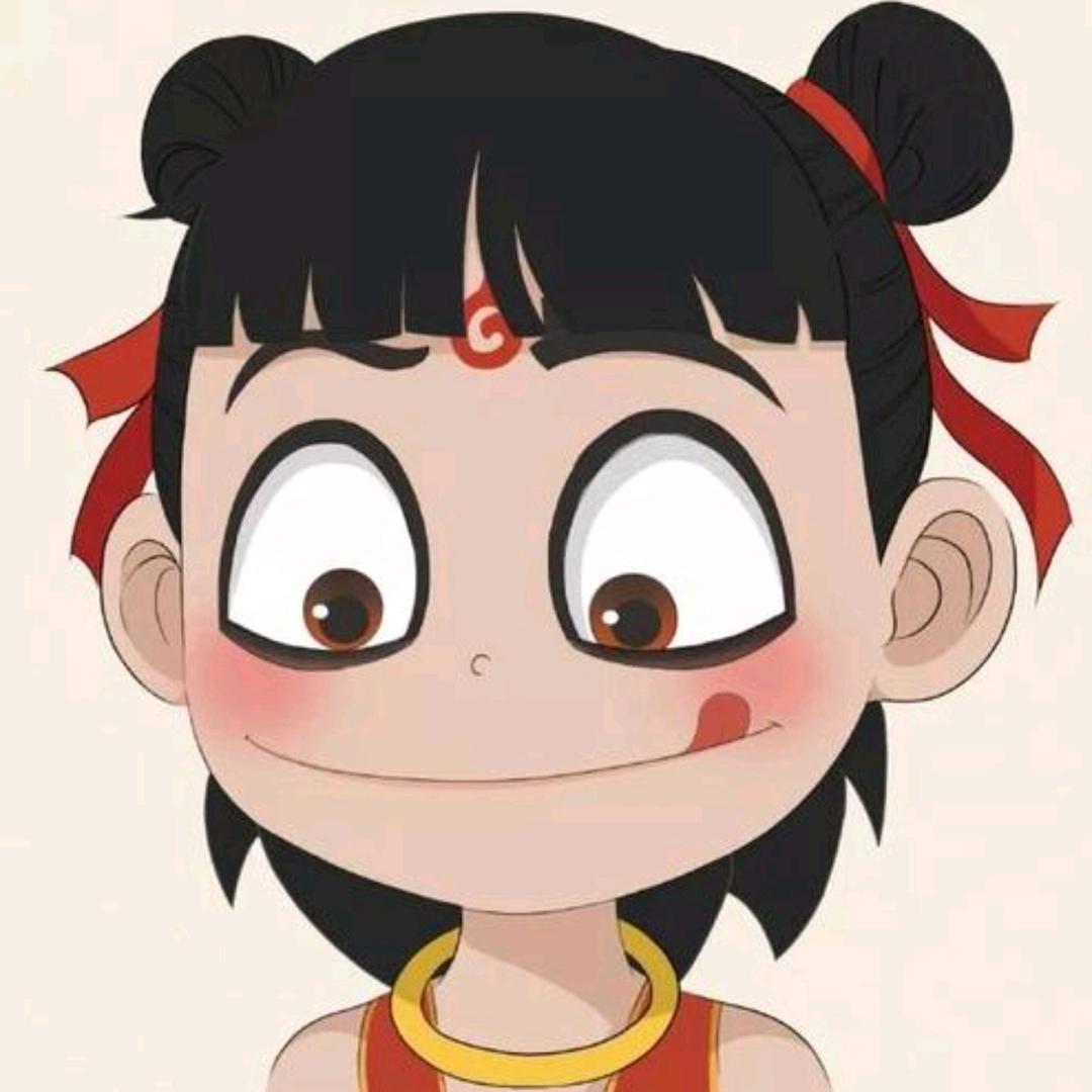 戴着笑的面具