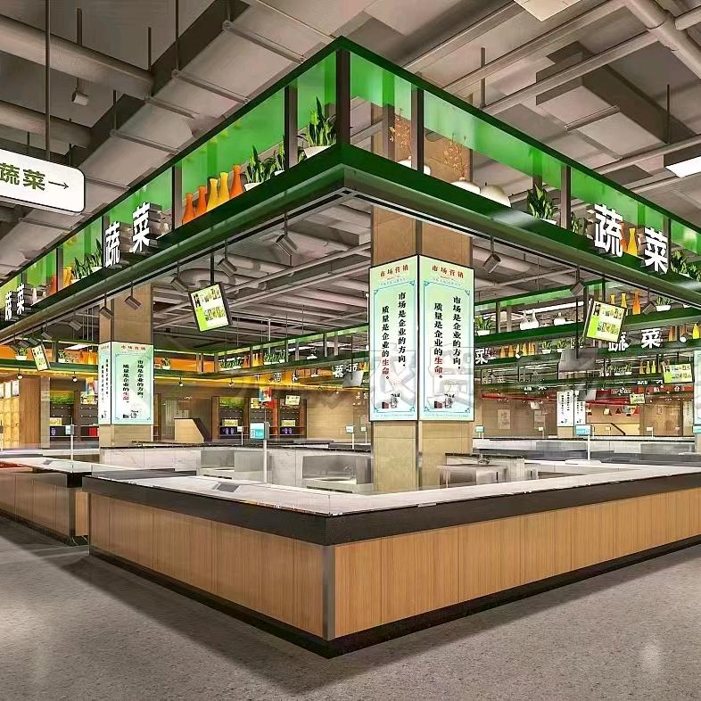 生鲜市集不亦乐乎