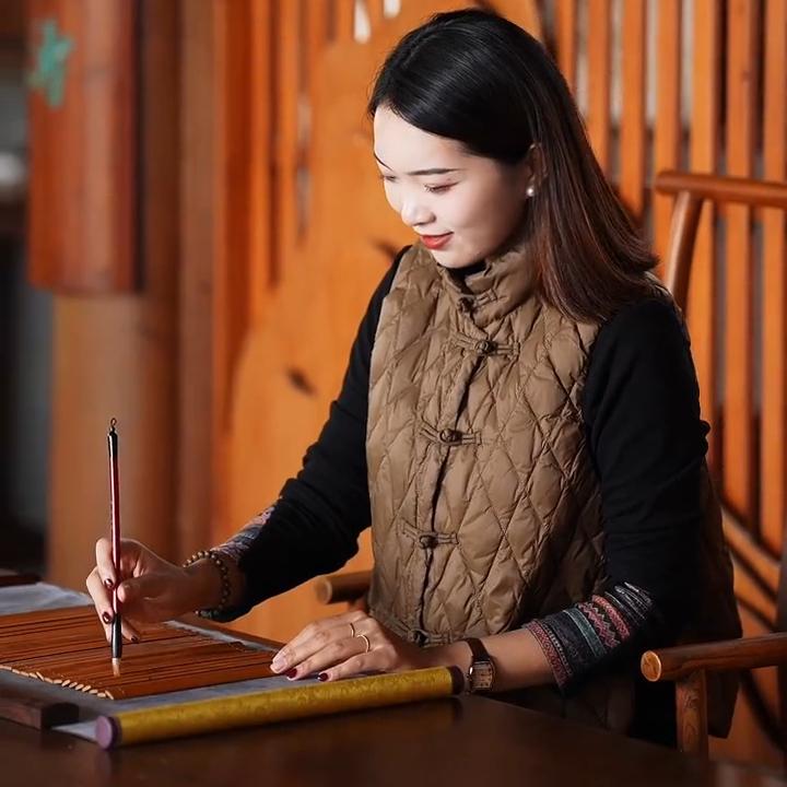 南橘棉麻女装