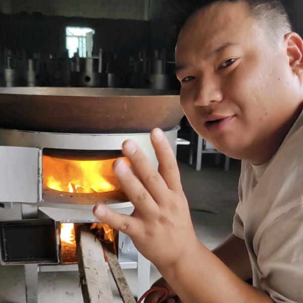 胖子无烟柴火灶小号