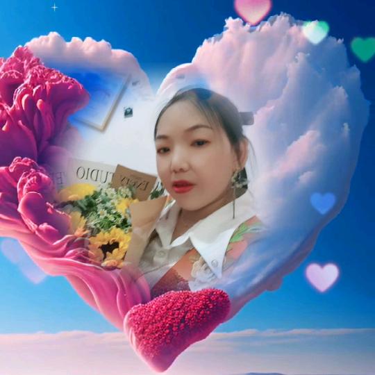 爱笑的女孩。