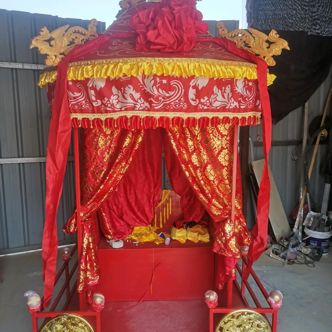 太康东霞婚纱婚庆网红花轿