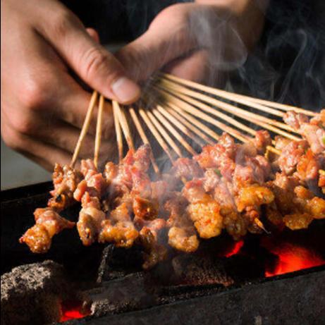 新疆挂糊羊肉串配方