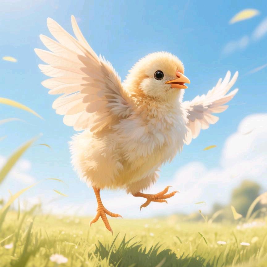 十只小鸡9个倒，剩我一只不死鸟