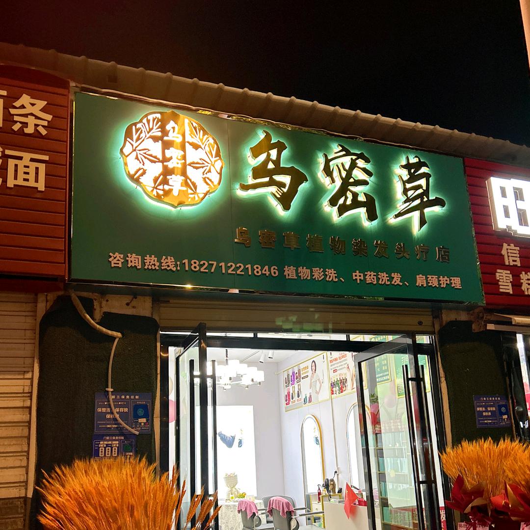 襄阳黄家乌密草植物染发