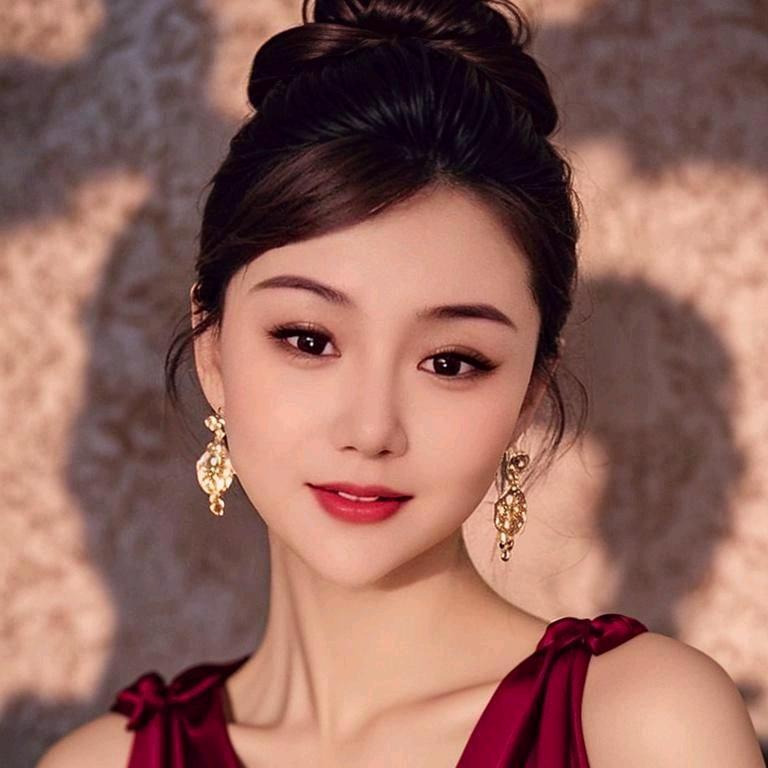 幸福美满快乐的一家人，