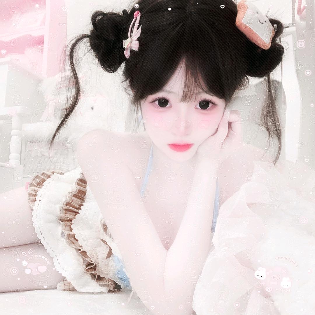 偷亲萌妹子斜刘海被打正